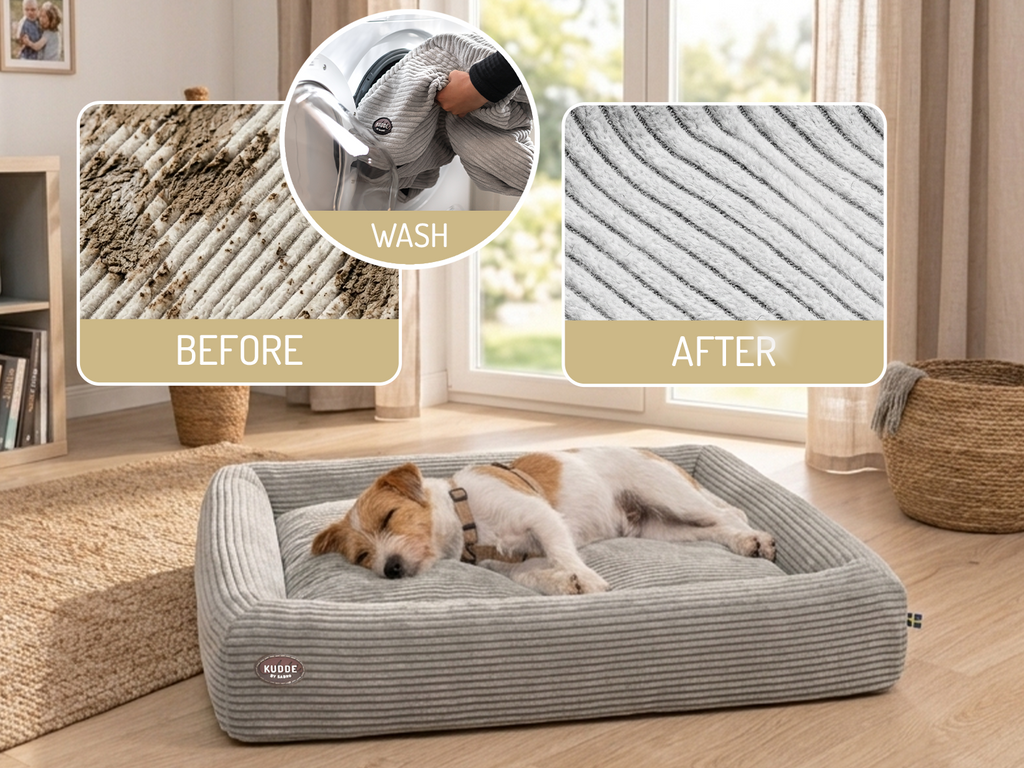 SABRO KUDDE Orthopedic Dog Bed Cozy Corduroy