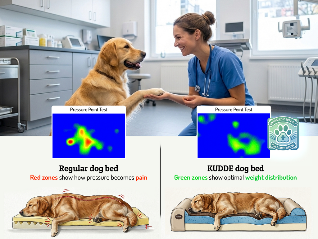 SABRO KUDDE Orthopedic Dog Bed Cozy Corduroy